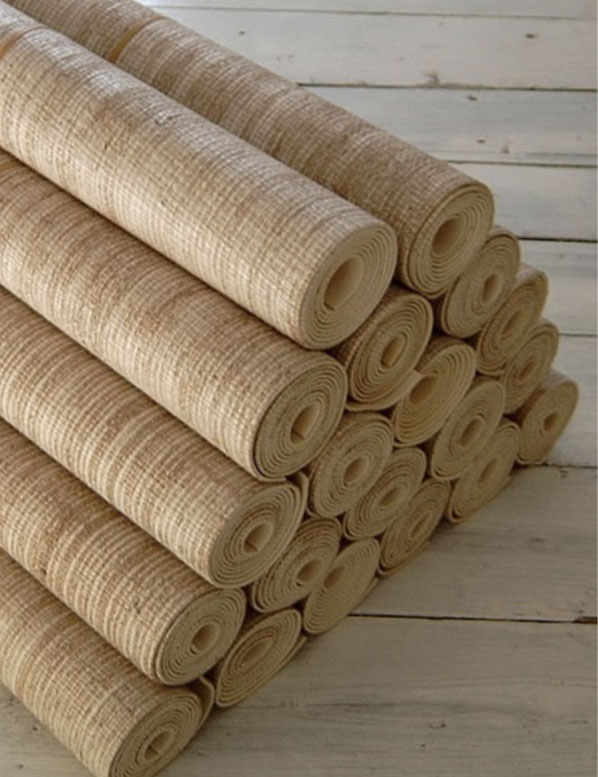 Tapis de yoga en chanvre