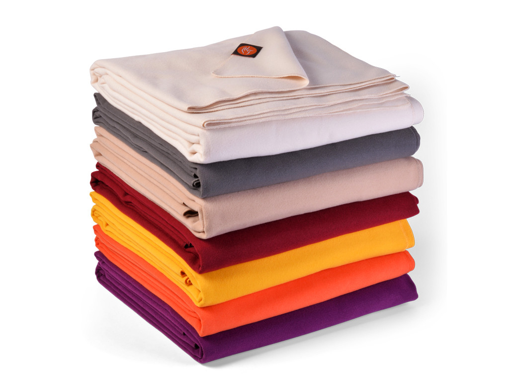 Panel des couleurs de couverture de Yoga by Chin Mudra Les couvertures de yoga Chin Mudra