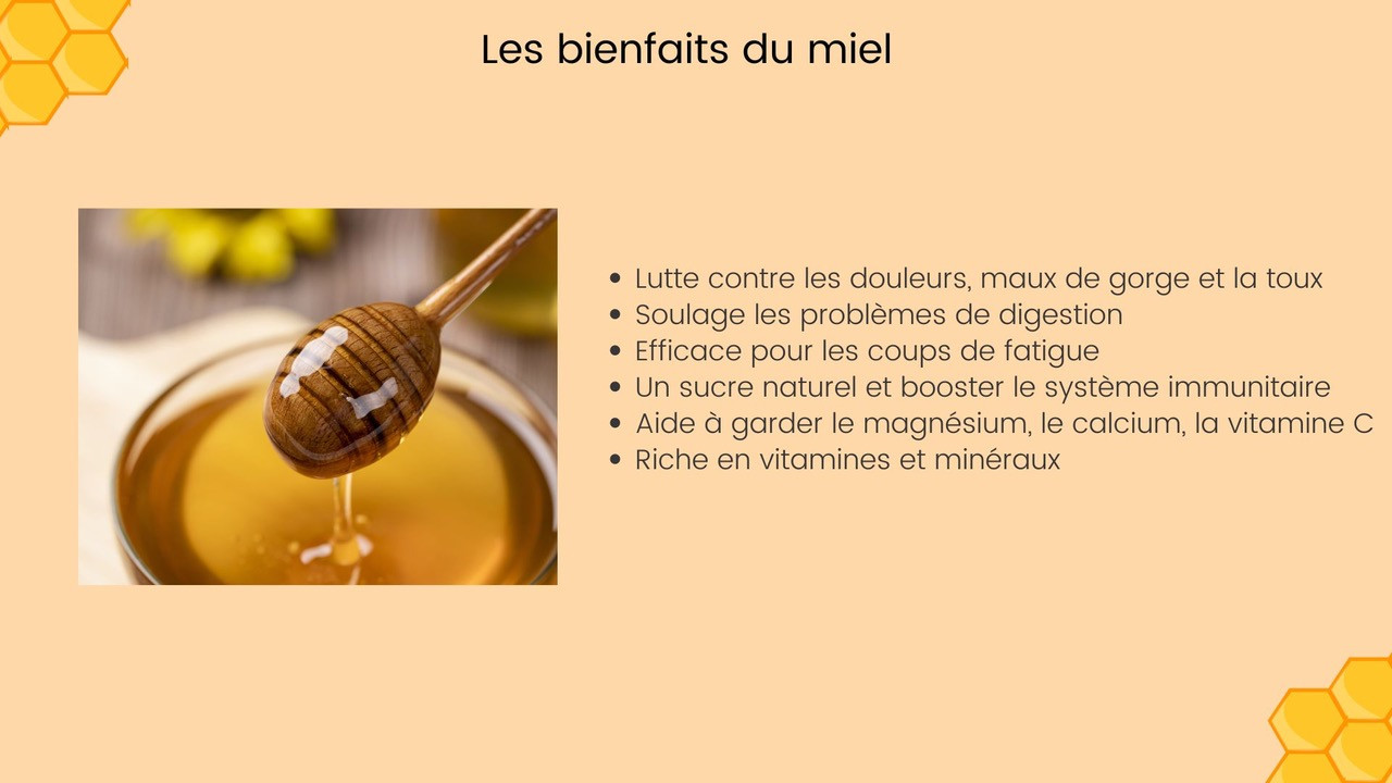 Quels sont les bienfaits du miel ? Les bienfaits du miel !